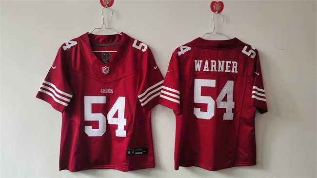 Women's San Francisco 49ers #54 Fred Warner Red F.U.S.E Vapor Untouchable Stitched Jersey,We sell and wholesale Women's San Francisco 49ers #54 Fred Warner Red F.U.S.E Vapor Untouchable Stitched Jersey on line form chian!